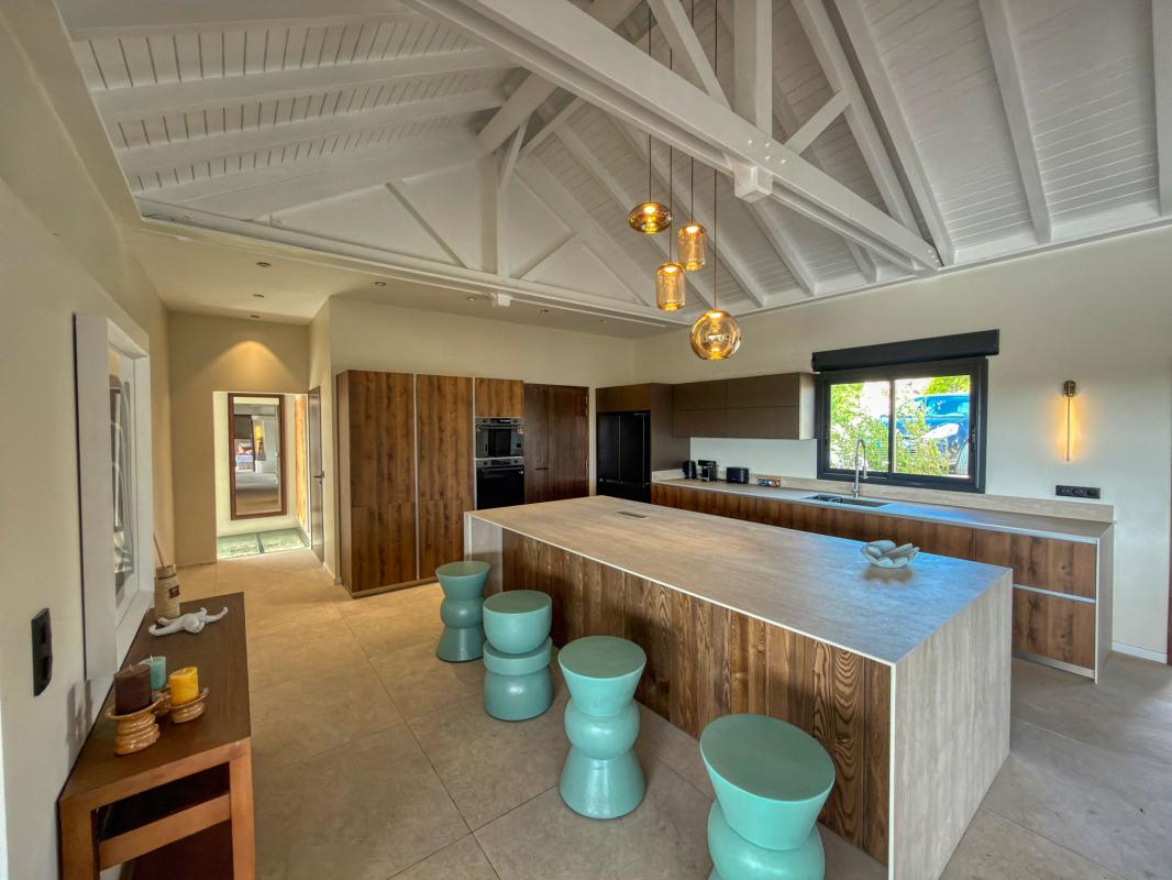 16.Location Villa piscine vue mer St François Guadeloupe_Cuisine